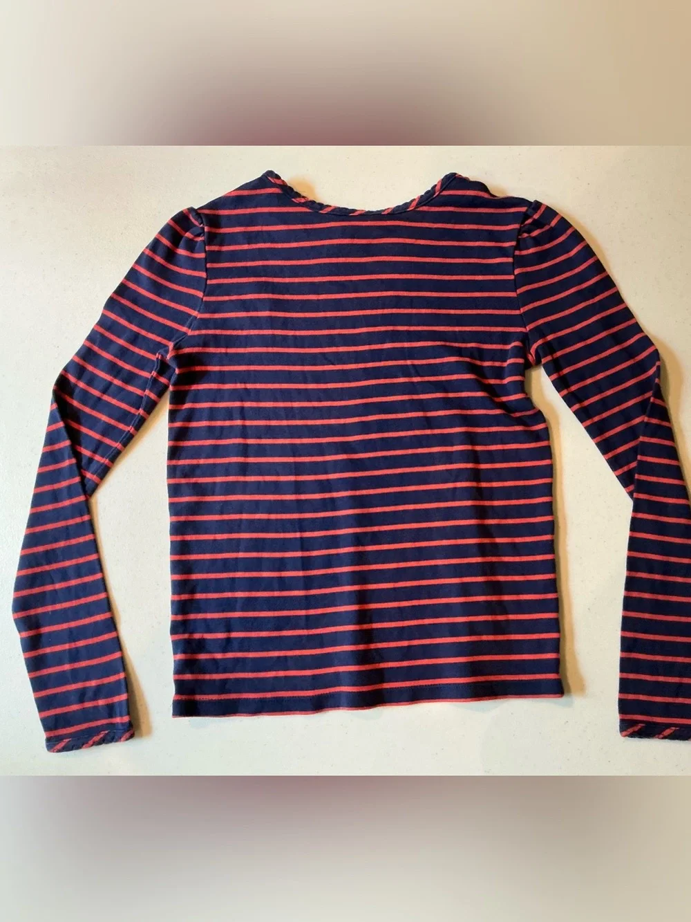 Hanna Andersson Lot of 2 Girls 140 Size 10 Shirts Excellent Condition
